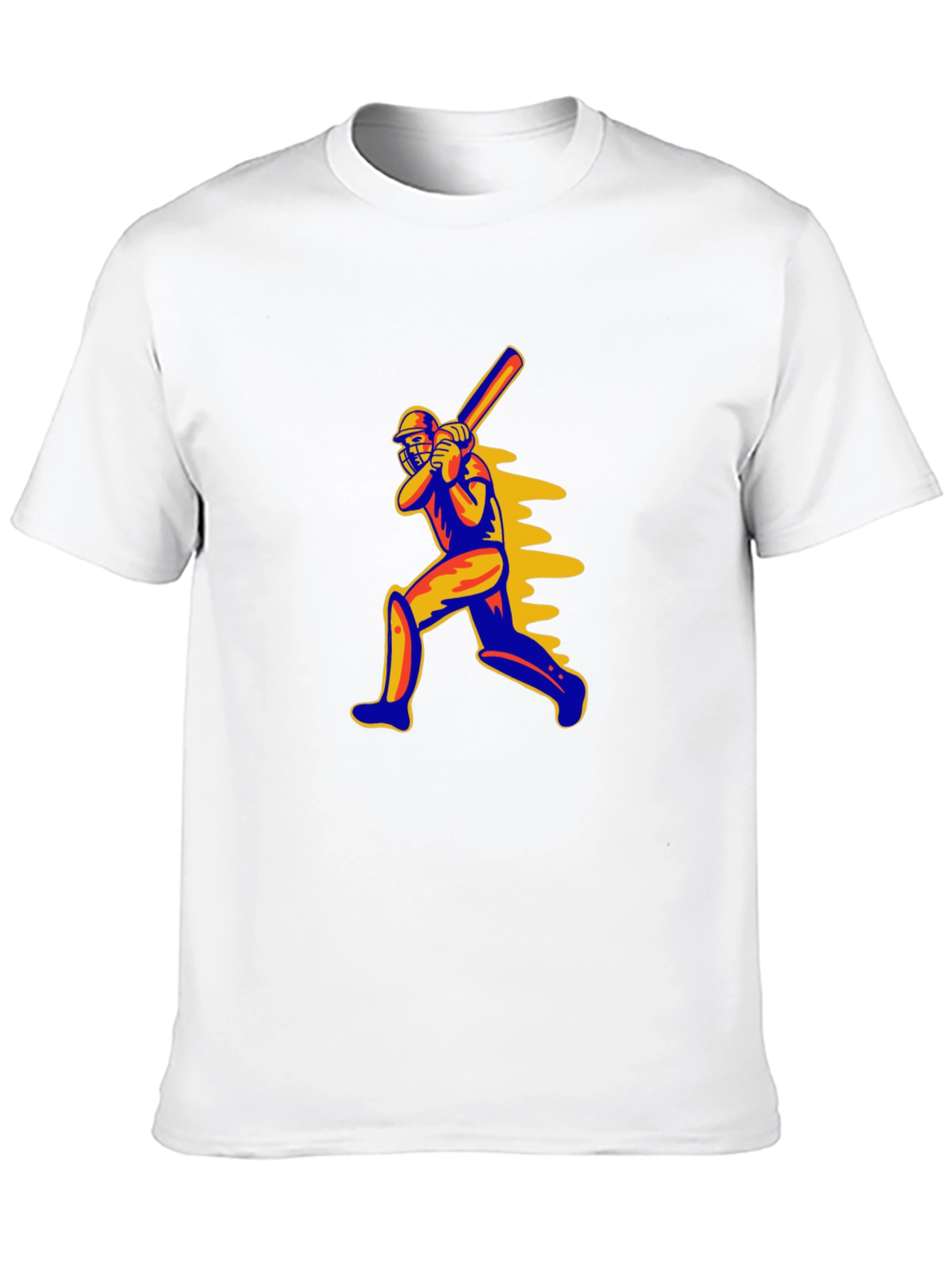 Cricket Player Graphic T-Shirt