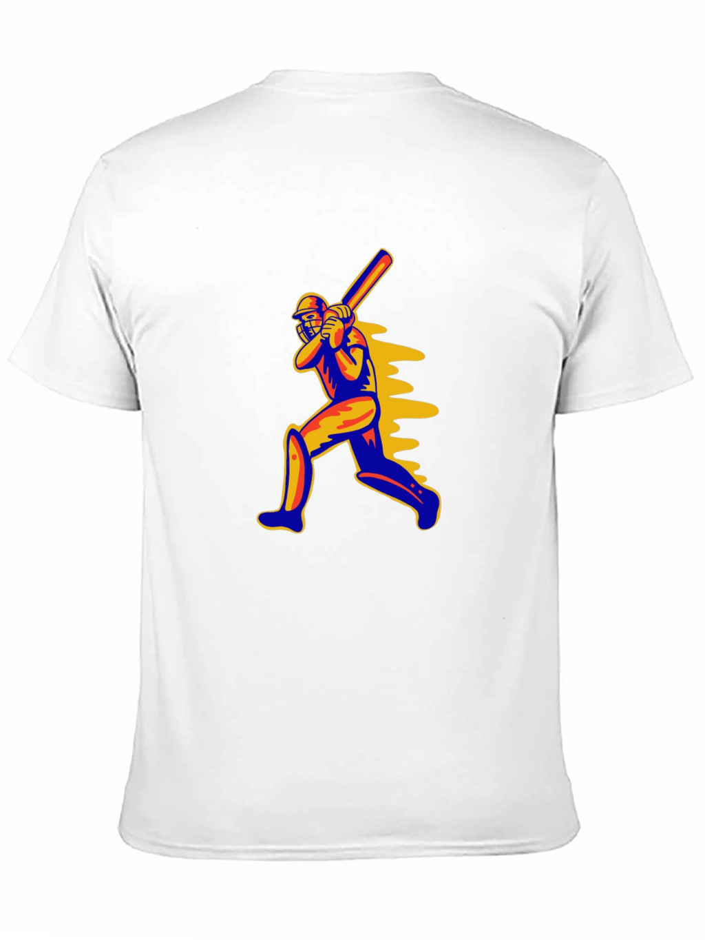 Cricket Player Graphic T-Shirt