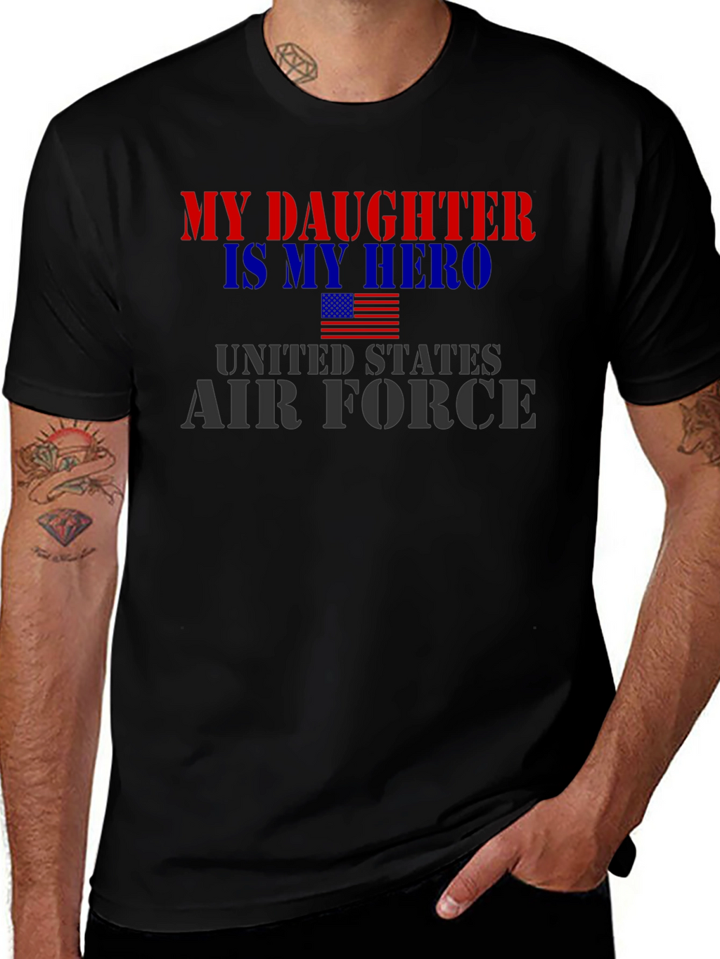 My Daughter Hero United States Air Force T-Shirt