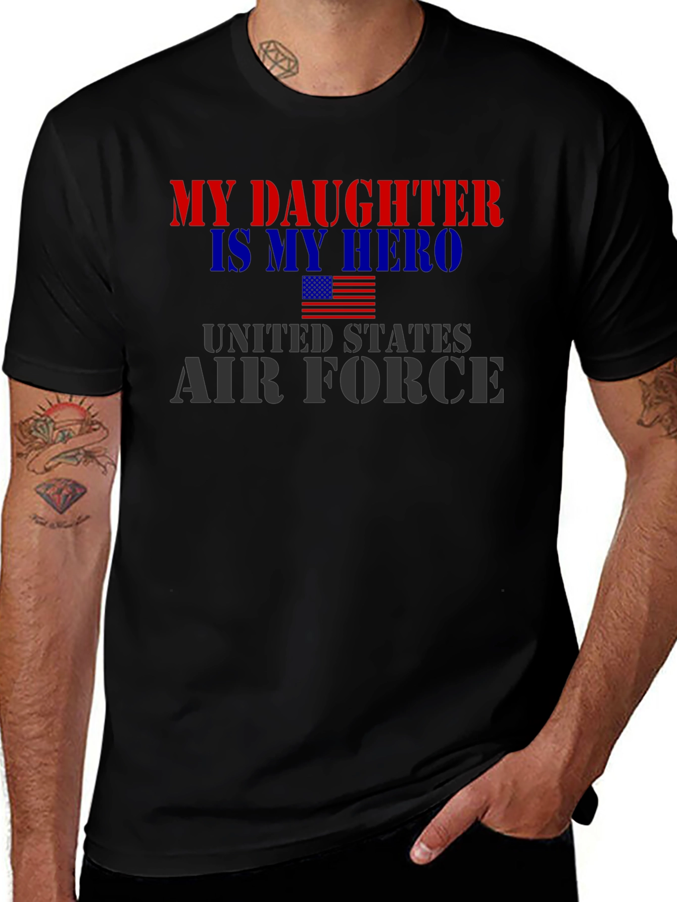 My Daughter Hero United States Air Force T-Shirt