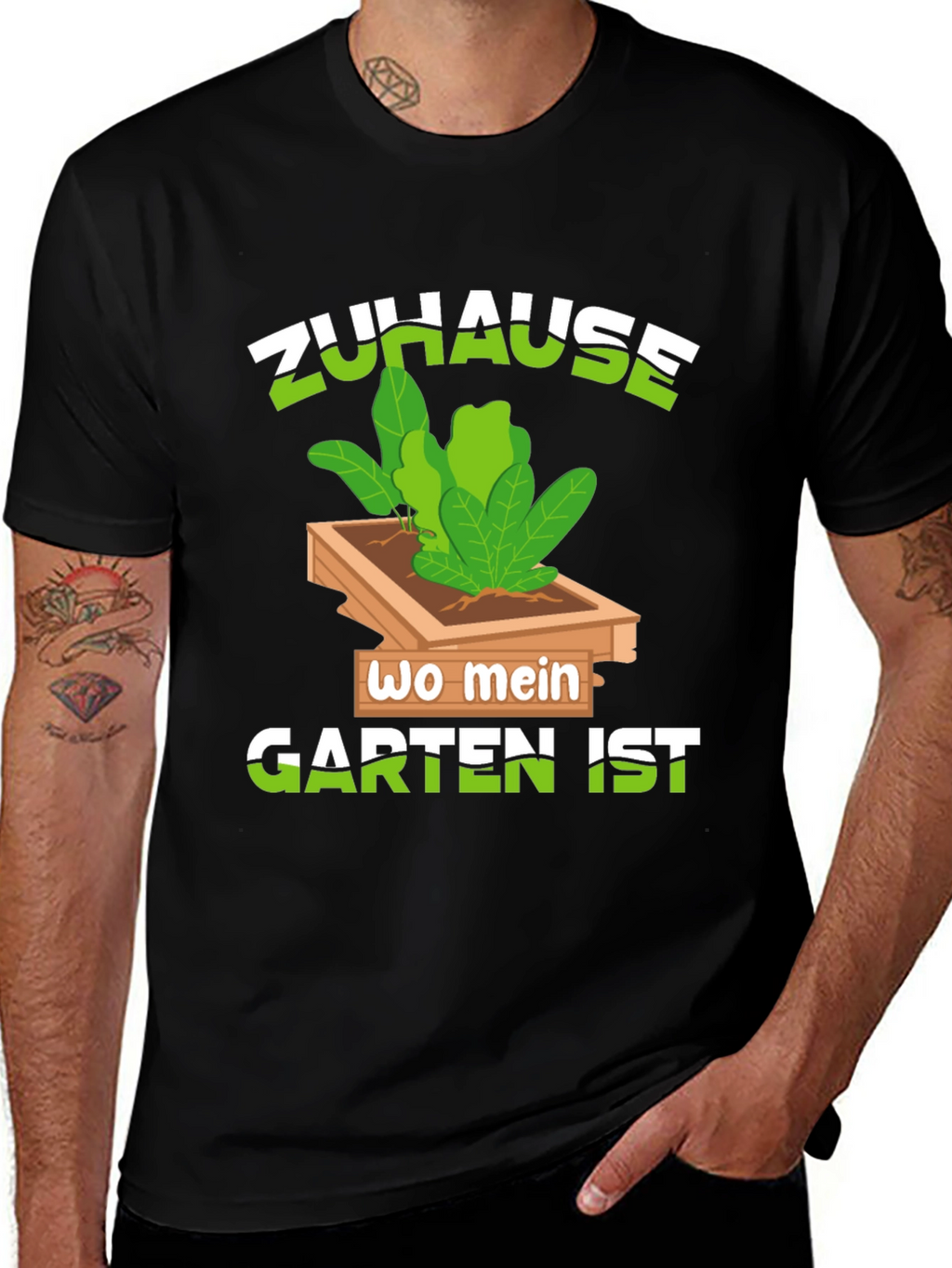Gardeners T-Shirt: My Garden Is My Home