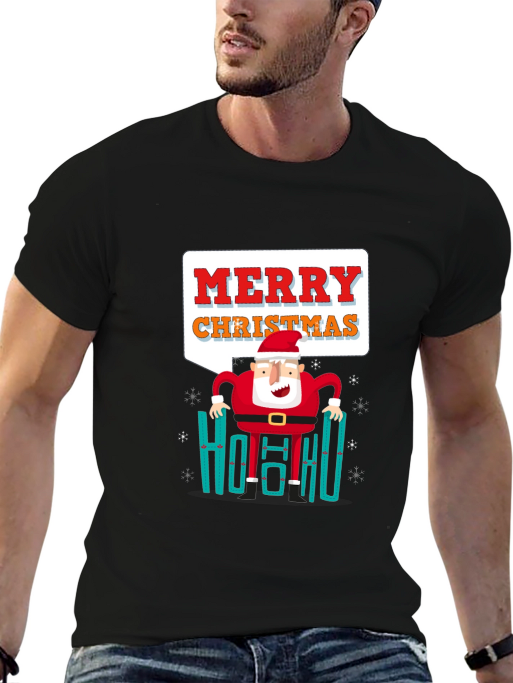 Merry Christmas Santa T-Shirt