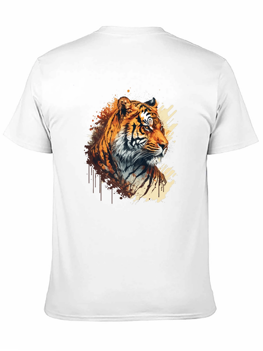 Tiger Graphic Black T-Shirt