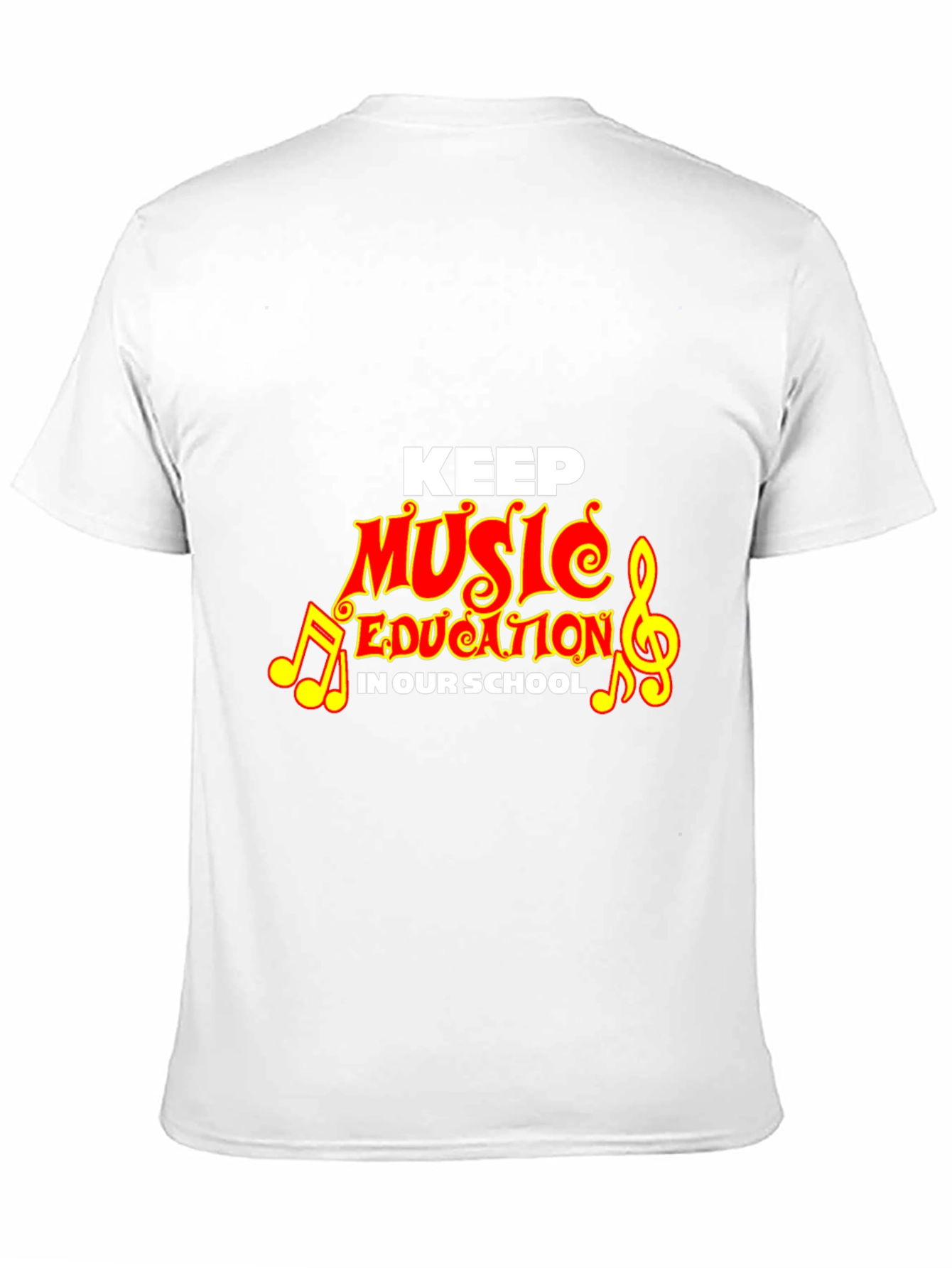 Keep Music Education Graphic Tee