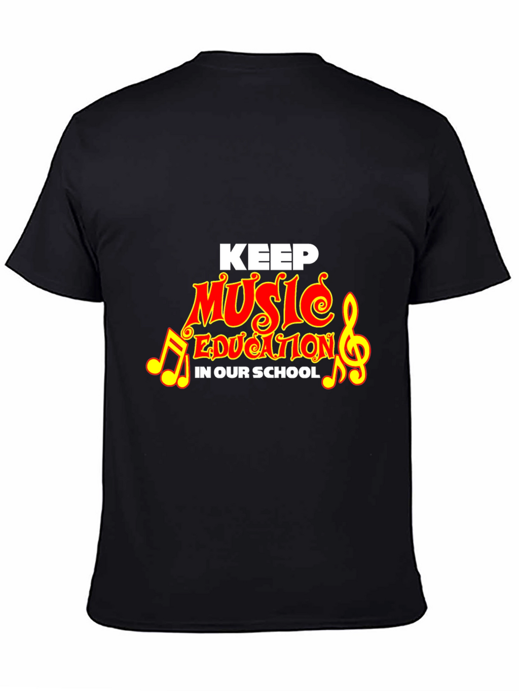 Keep Music Education Graphic Tee