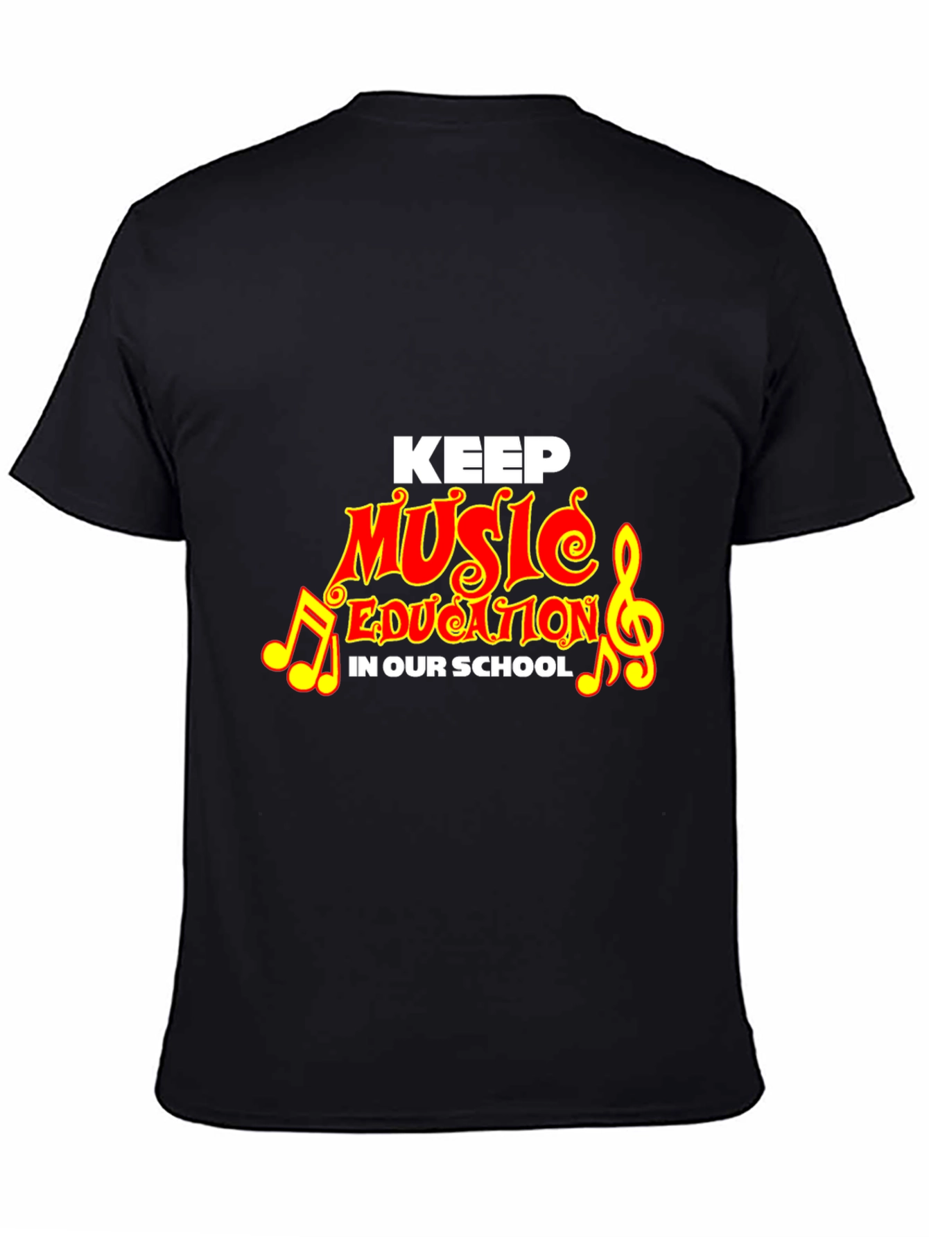 Keep Music Education Graphic Tee