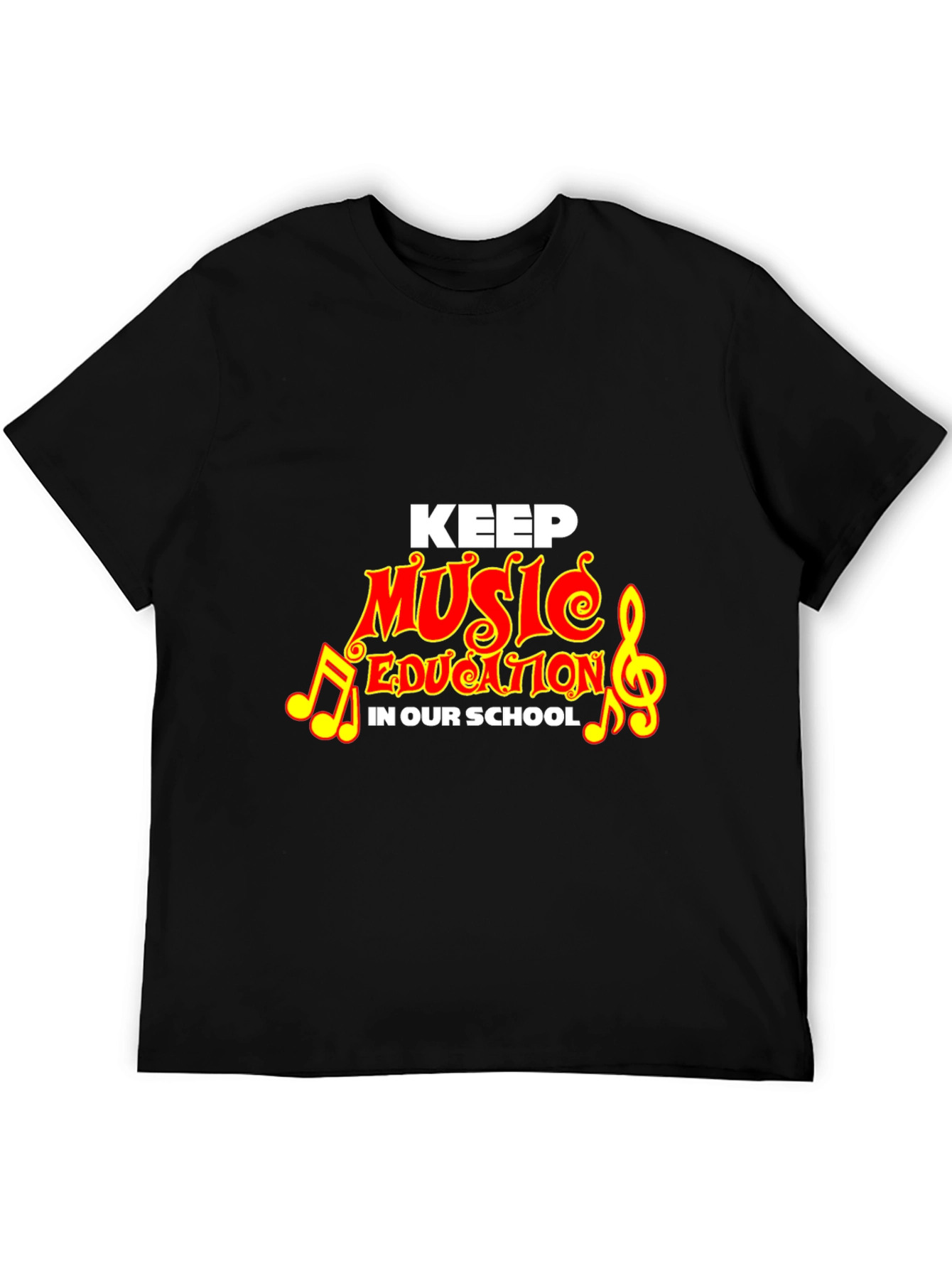 Keep Music Education Graphic Tee