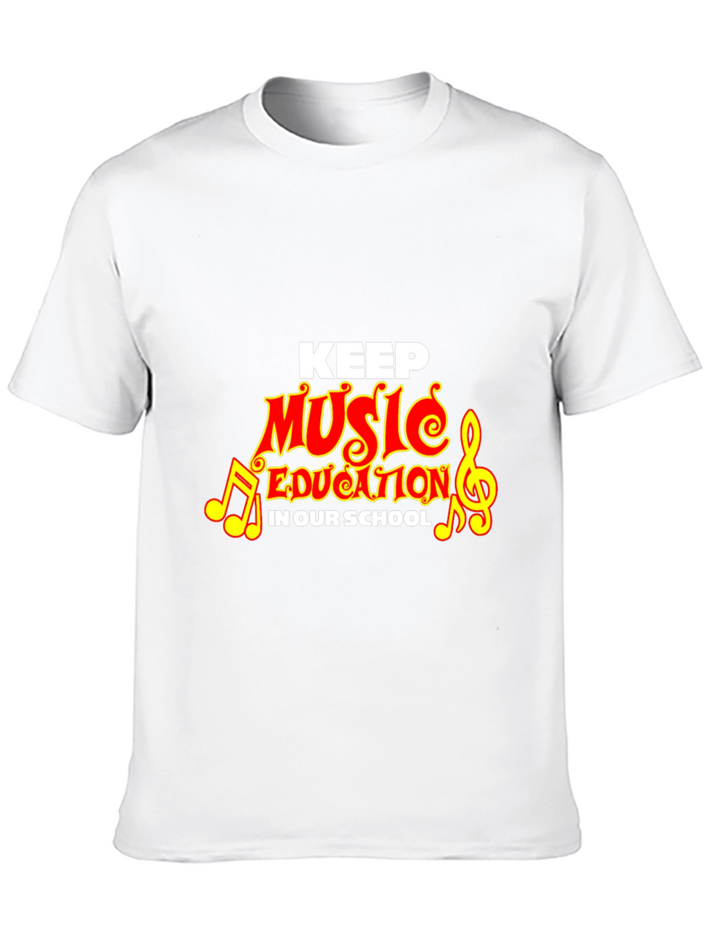 Keep Music Education Graphic Tee