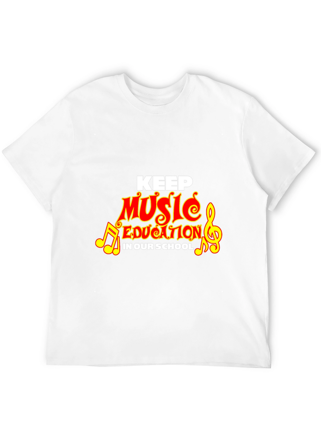 Keep Music Education Graphic Tee