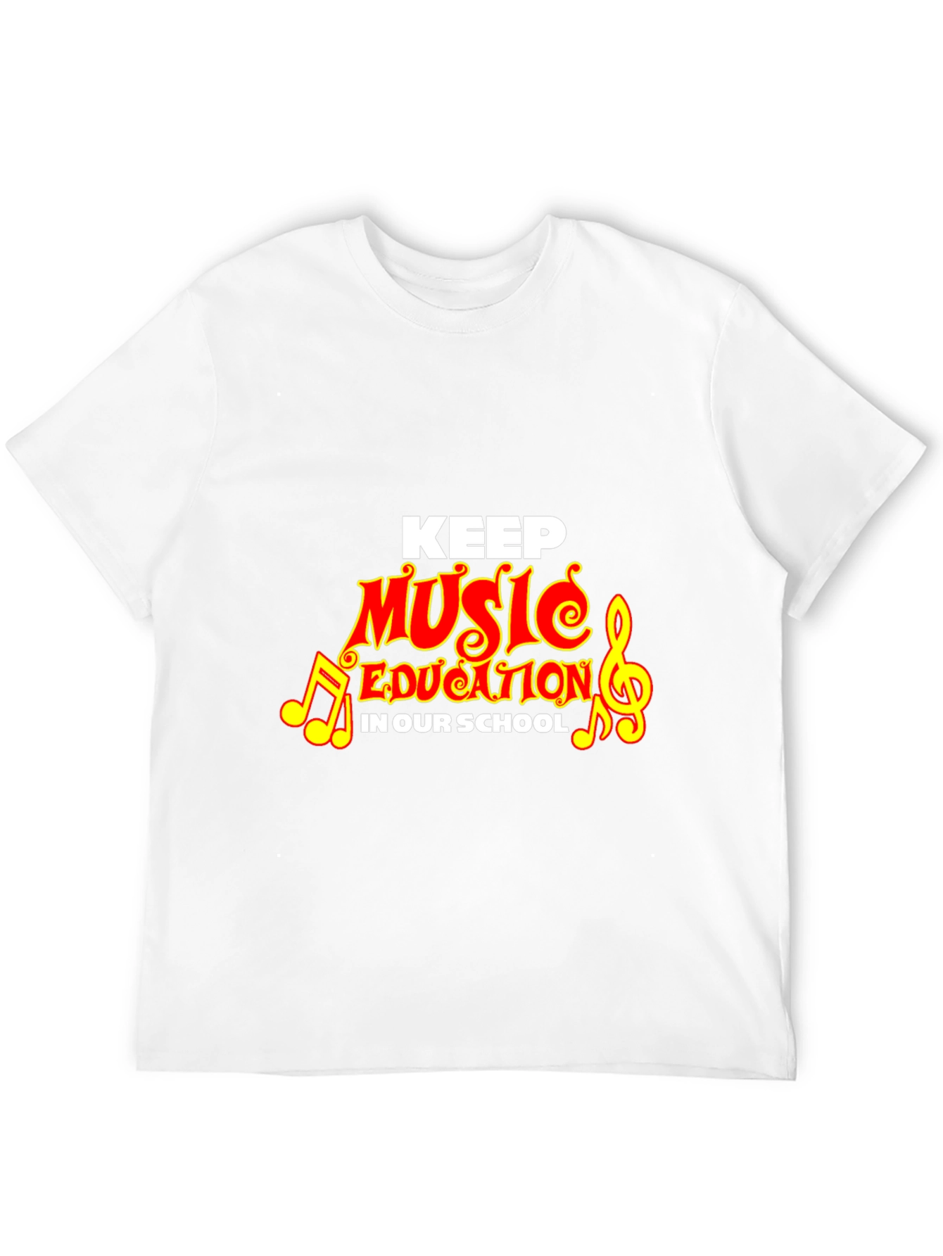 Keep Music Education Graphic Tee