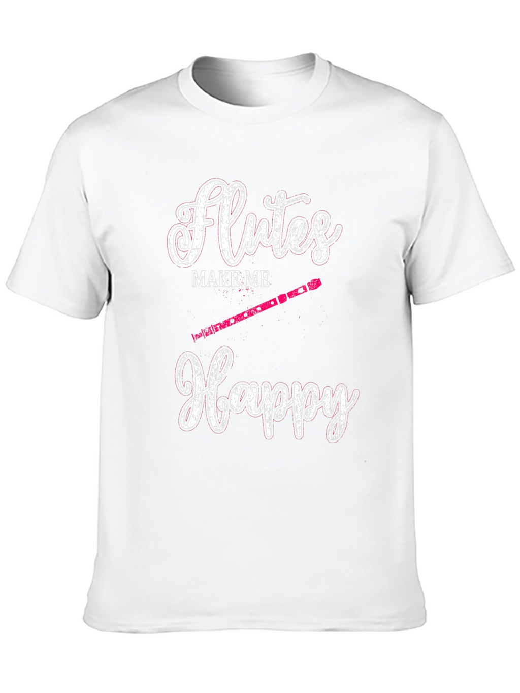 Flutes Make Me Happy T-Shirt
