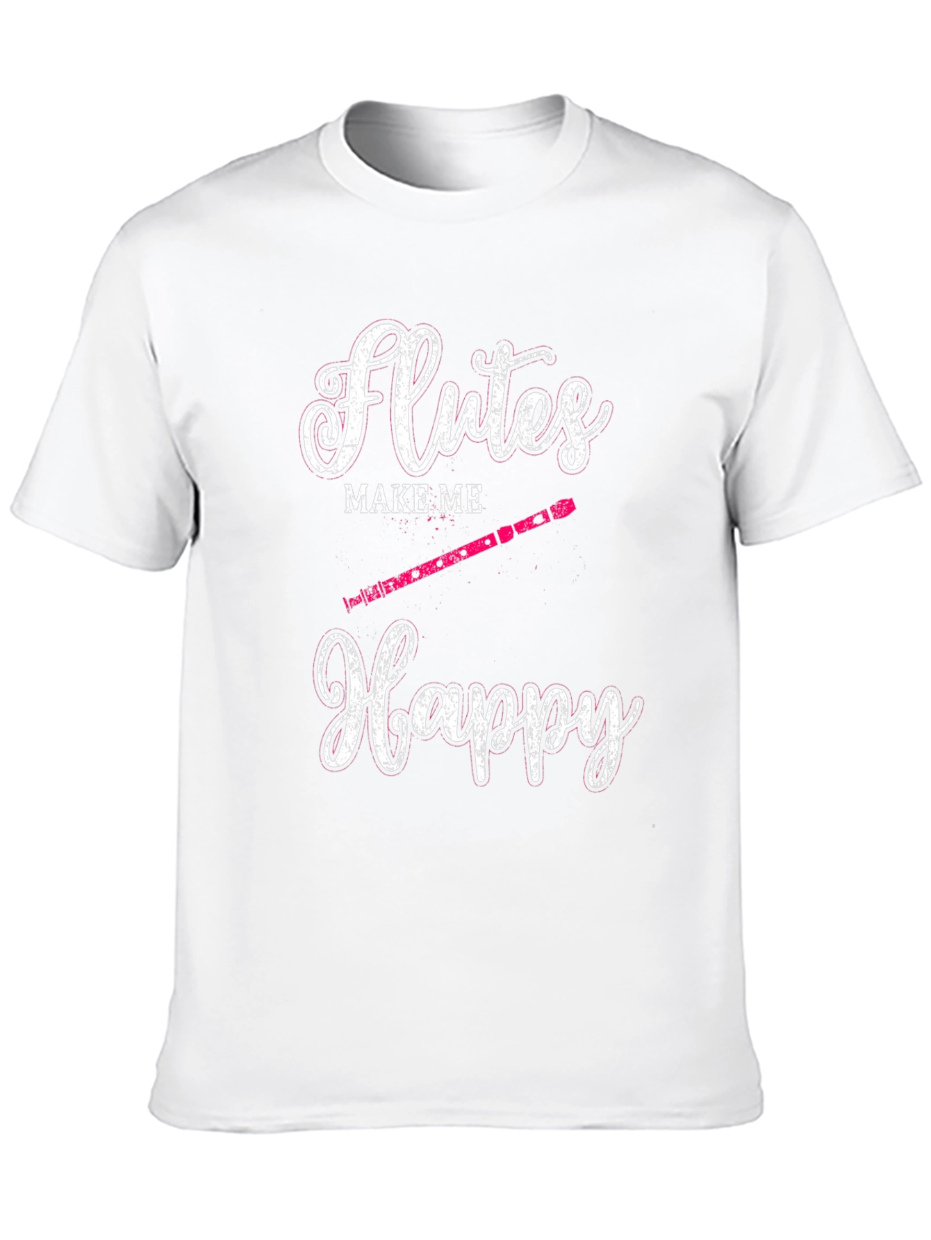 Flutes Make Me Happy T-Shirt