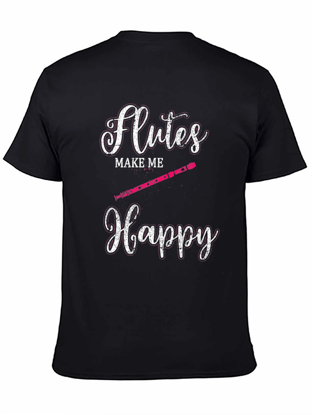 Flutes Make Me Happy T-Shirt