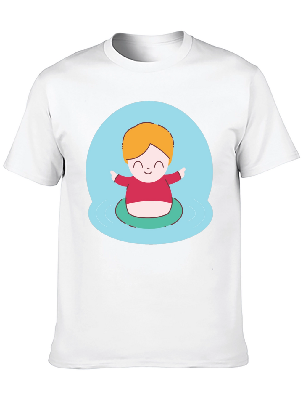 Cute Character Graphic T-Shirt - Playful Design
