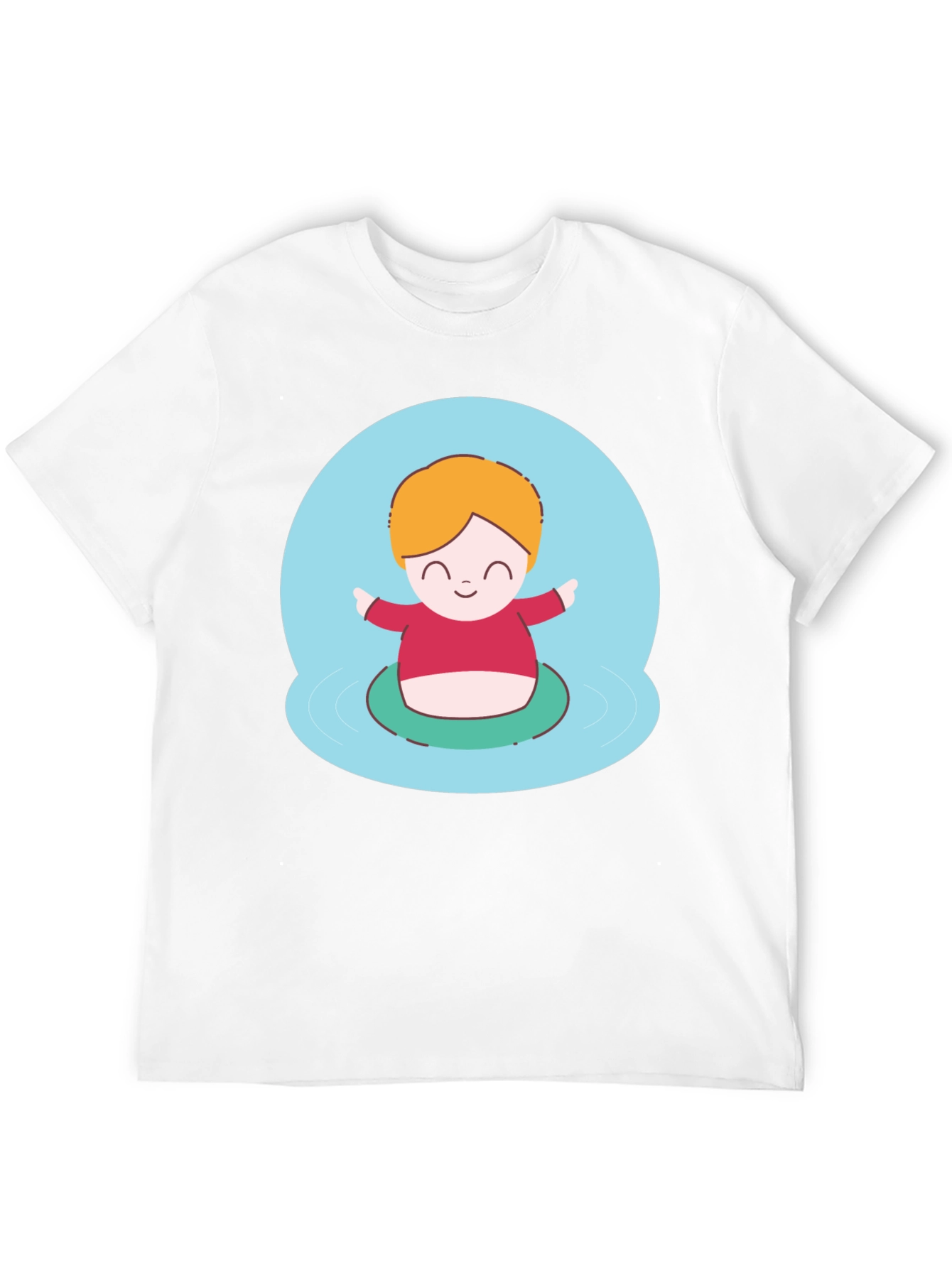 Cute Character Graphic T-Shirt - Playful Design