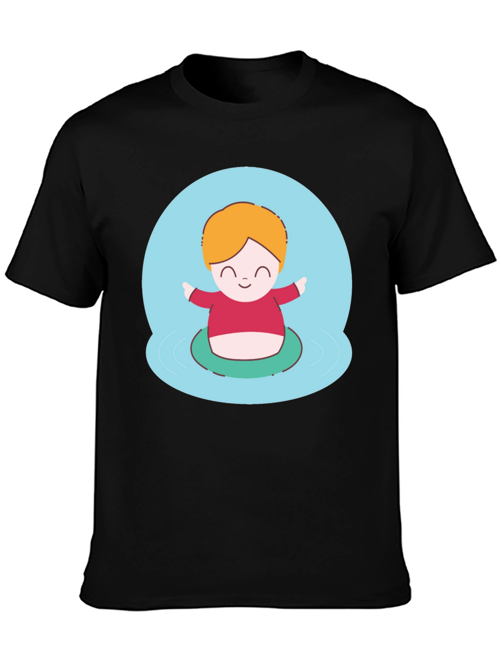 Cute Character Graphic T-Shirt - Playful Design