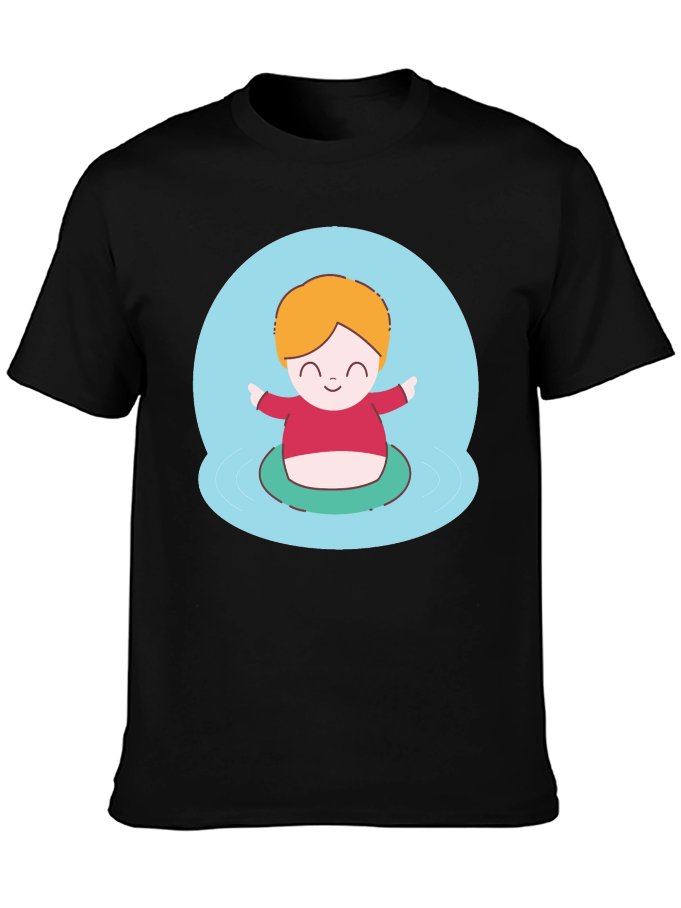 Cute Character Graphic T-Shirt - Playful Design
