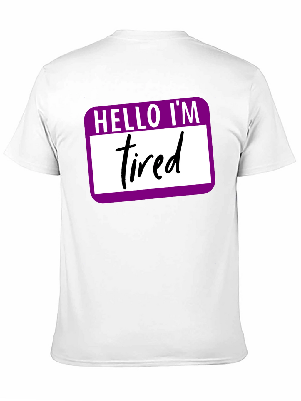Hello Im Tired T-Shirt - Funny Introvert Tee
