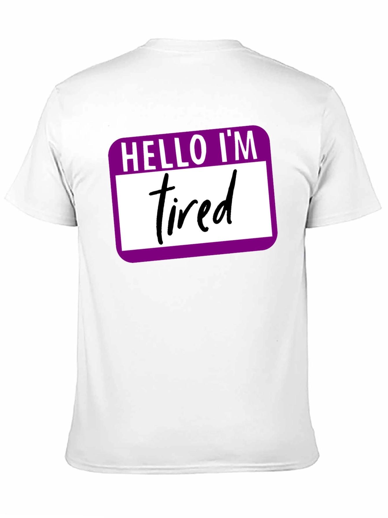 Hello Im Tired T-Shirt - Funny Introvert Tee