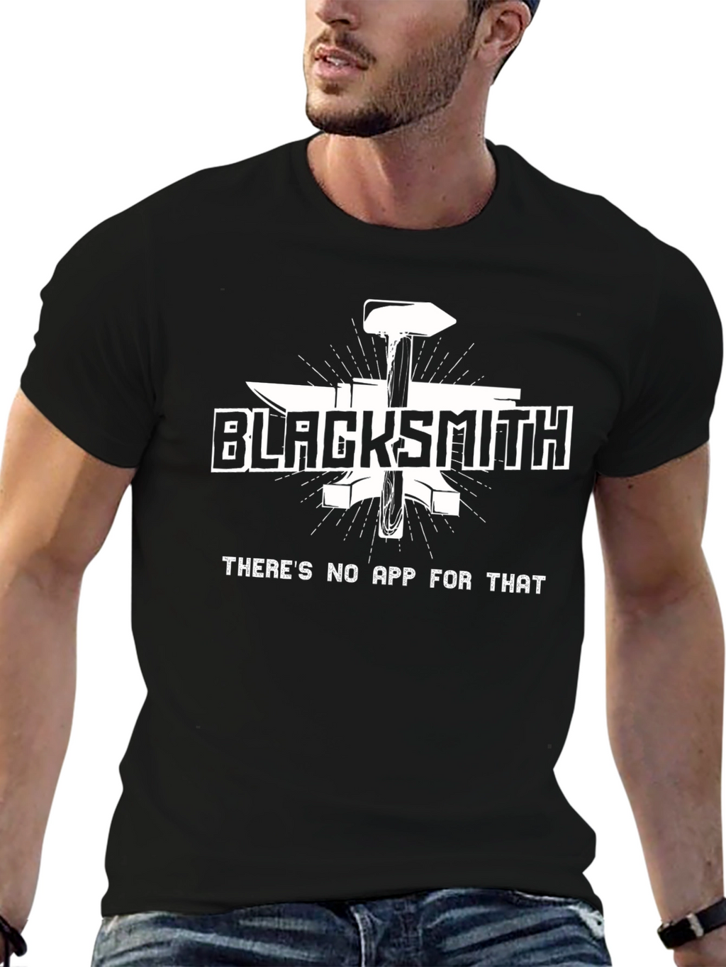 Blacksmith T-Shirt - Theres No App for That