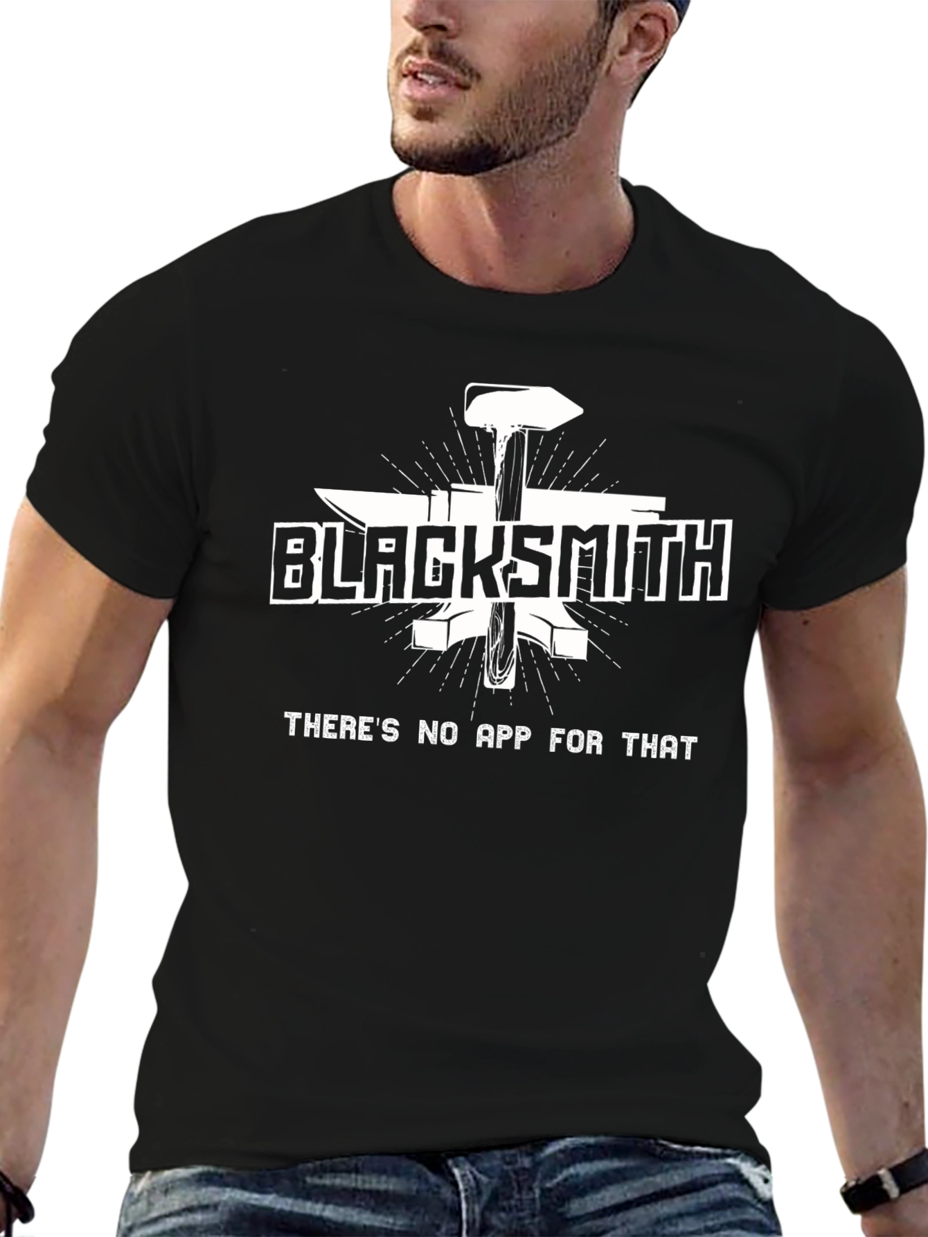 Blacksmith T-Shirt - Theres No App for That