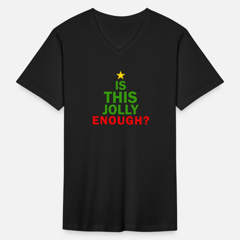Is This Jolly Enough Christmas Trendy Festive Wear