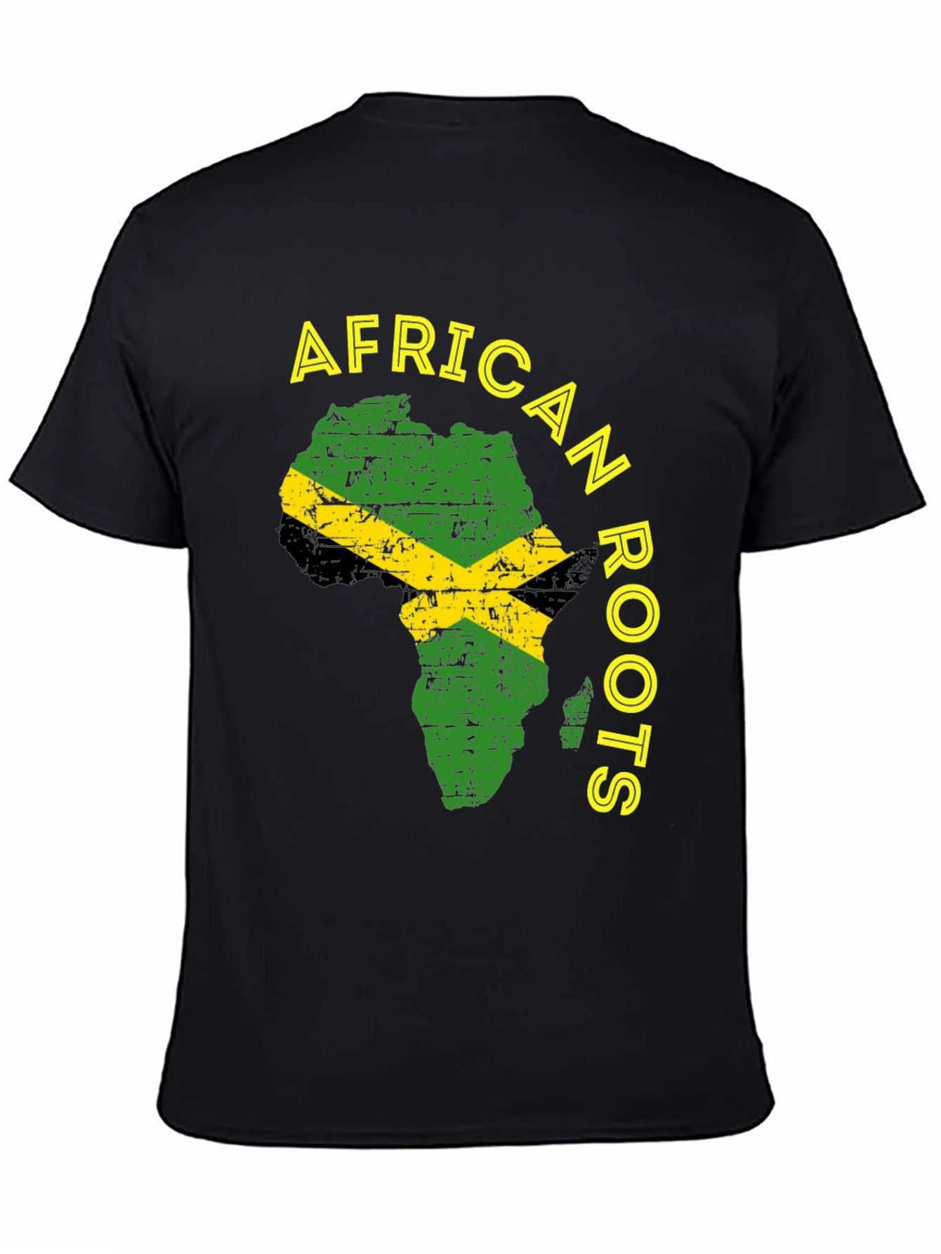 African Roots Jamaica Flag T-Shirt