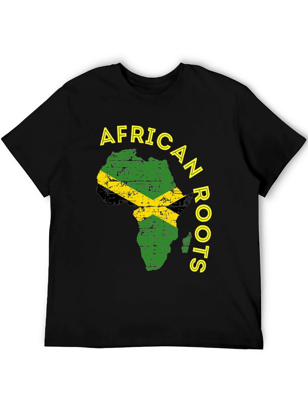 African Roots Jamaica Flag T-Shirt