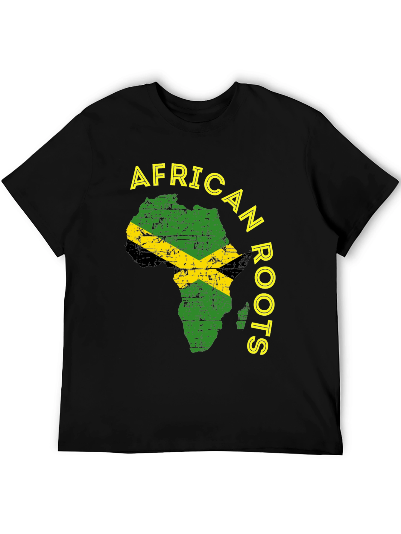 African Roots Jamaica Flag T-Shirt