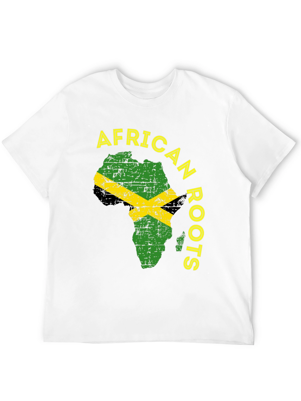 African Roots Jamaica Flag T-Shirt