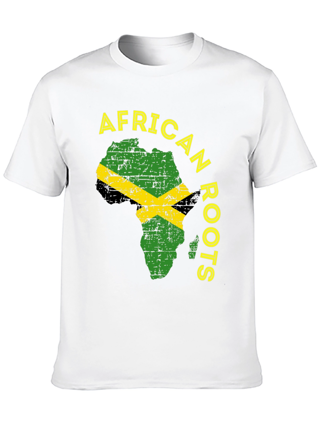 African Roots Jamaica Flag T-Shirt