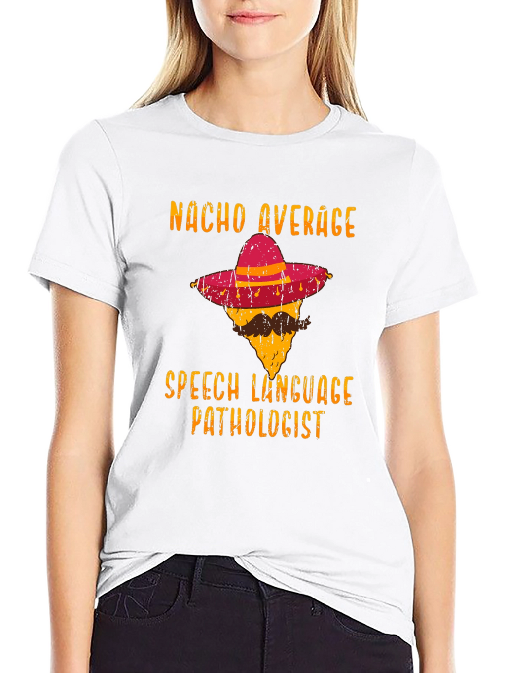 Nacho Average Speech Language Pathologist T-Shirt
