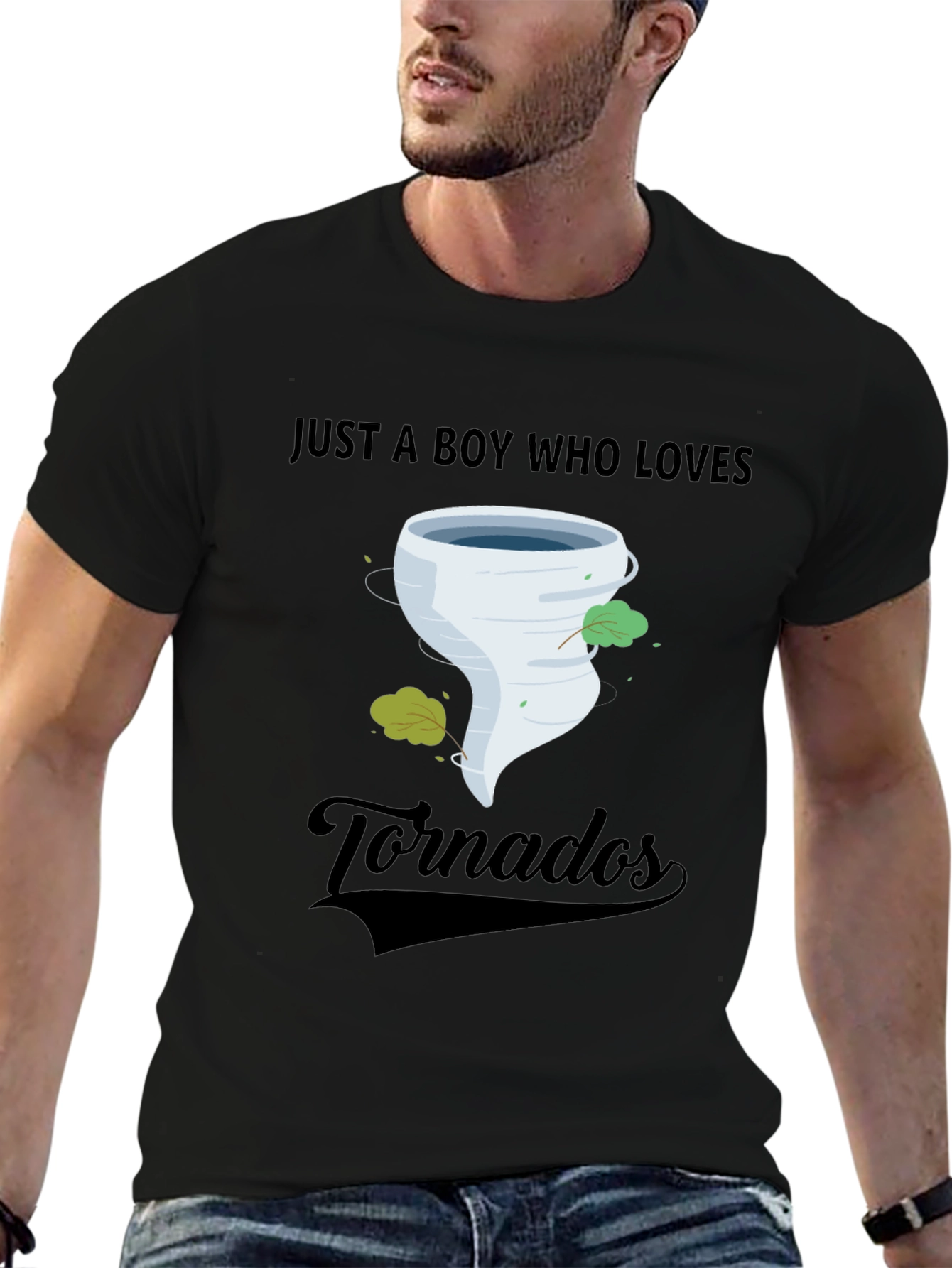 Boy Who Loves Tornadoes Graphic Tee