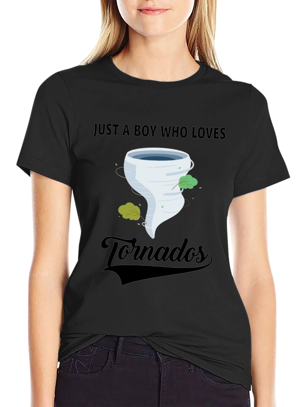 Boy Who Loves Tornadoes Graphic Tee