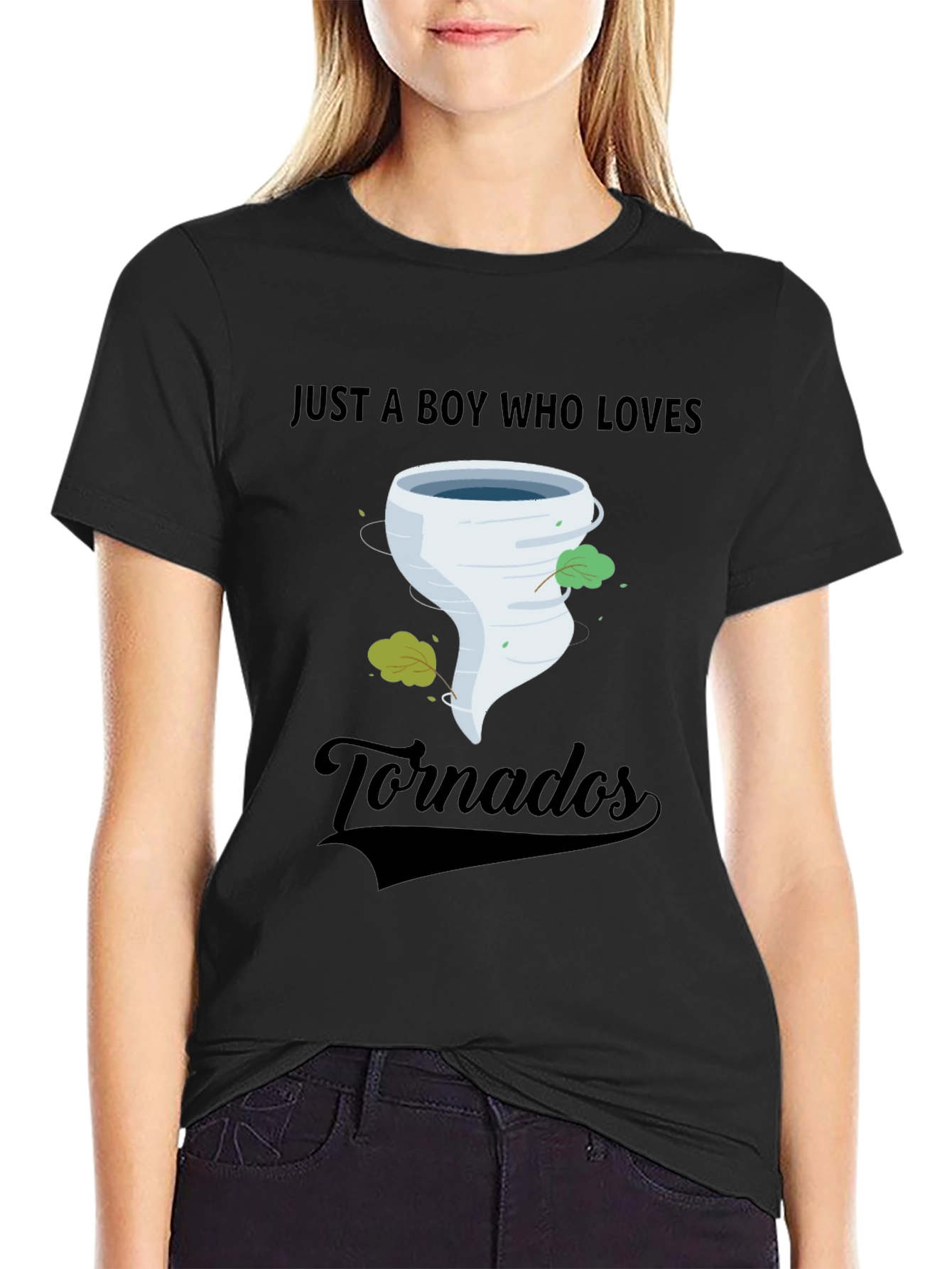 Boy Who Loves Tornadoes Graphic Tee