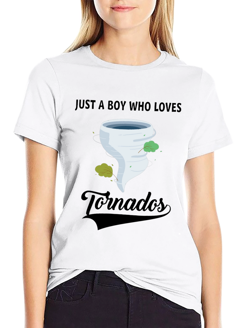 Boy Who Loves Tornadoes Graphic Tee
