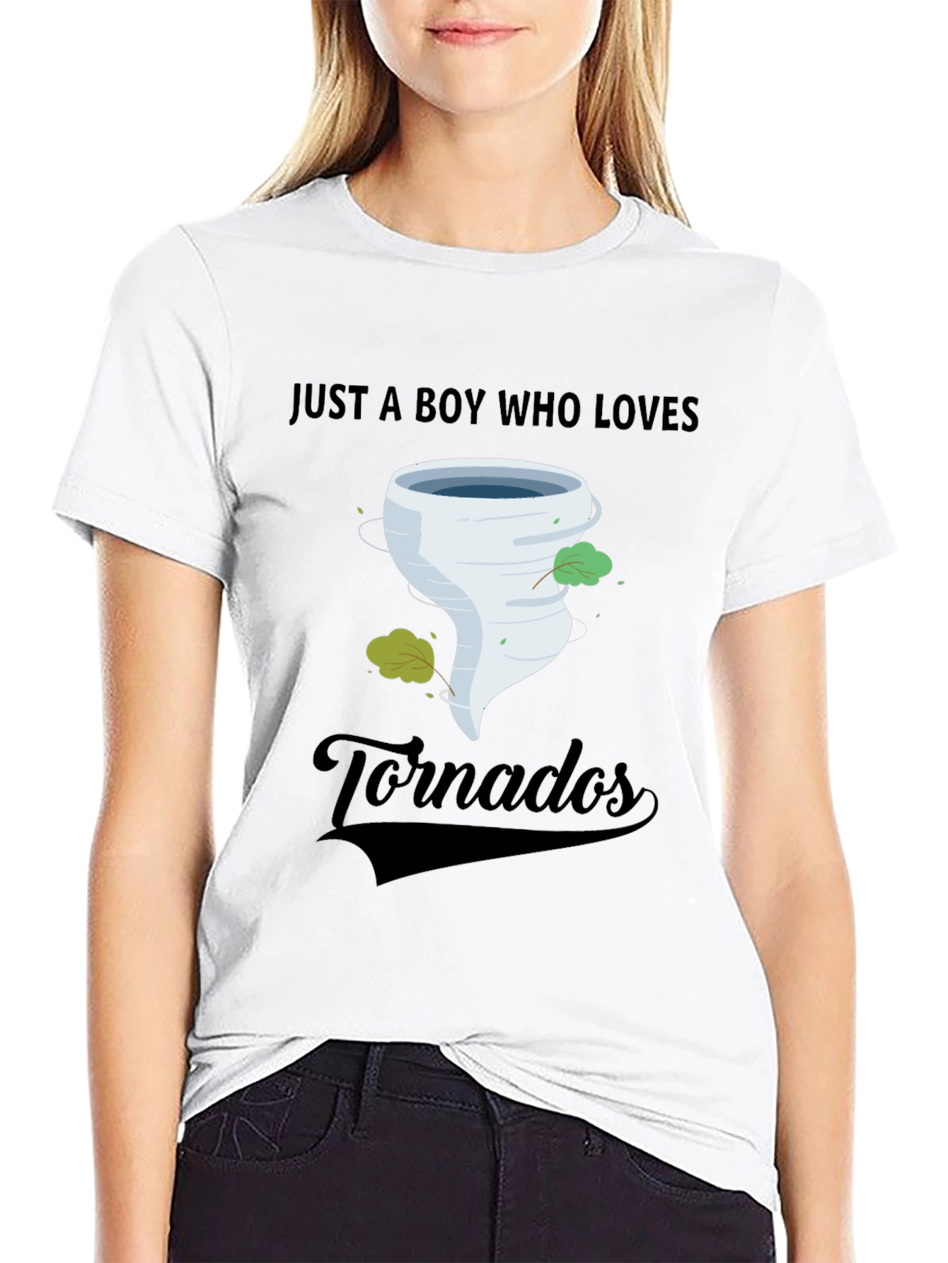 Boy Who Loves Tornadoes Graphic Tee