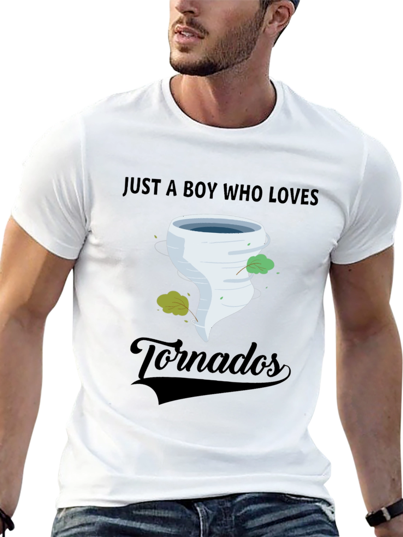 Boy Who Loves Tornadoes Graphic Tee