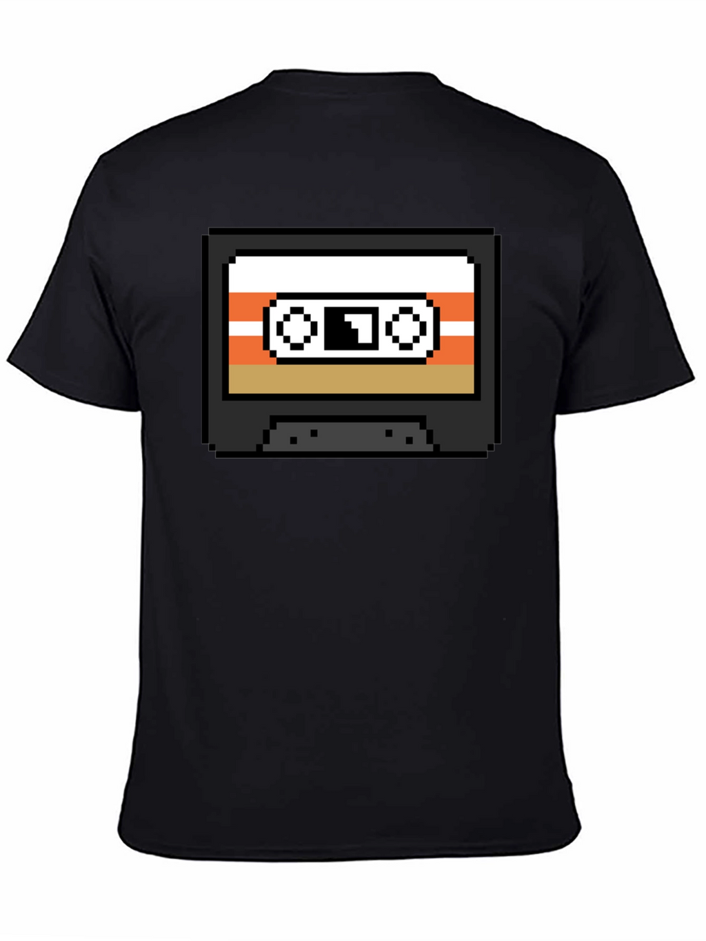 Pixel Cassette Tape Graphic Tee