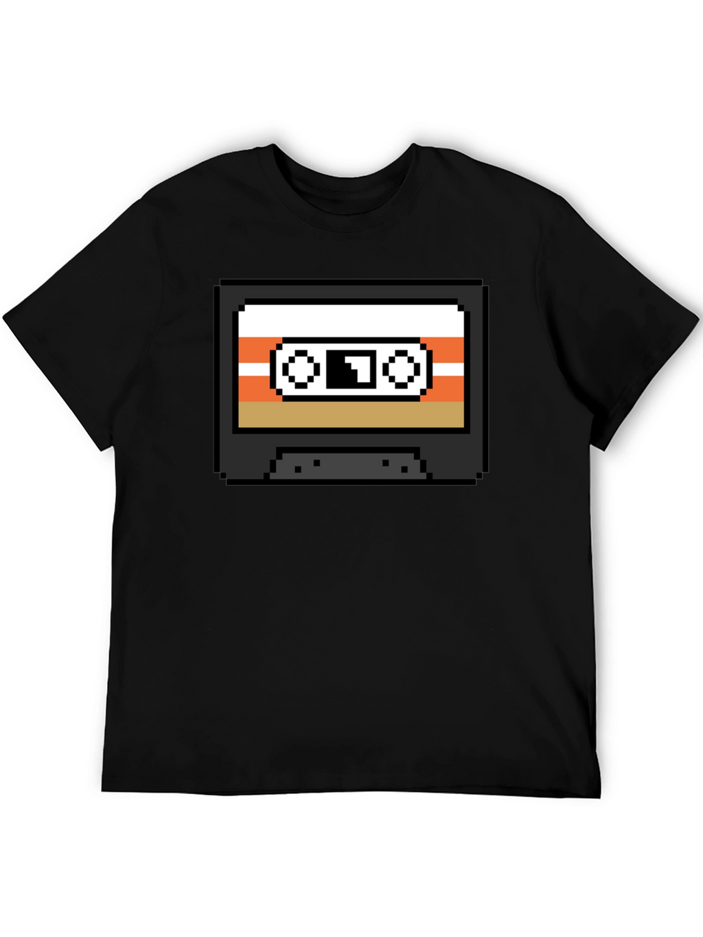 Pixel Cassette Tape Graphic Tee