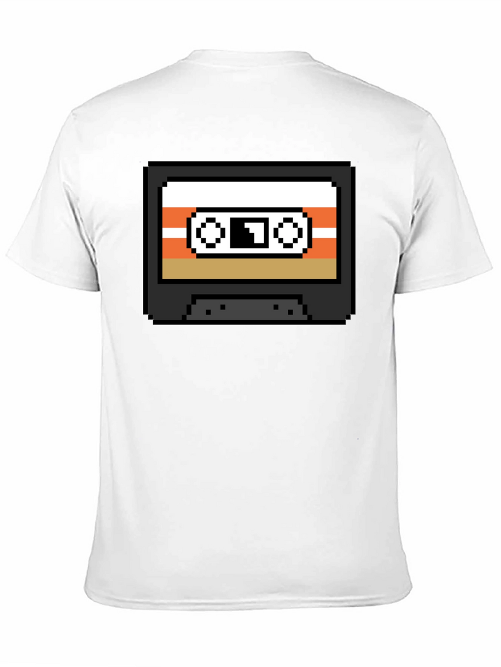 Pixel Cassette Tape Graphic Tee