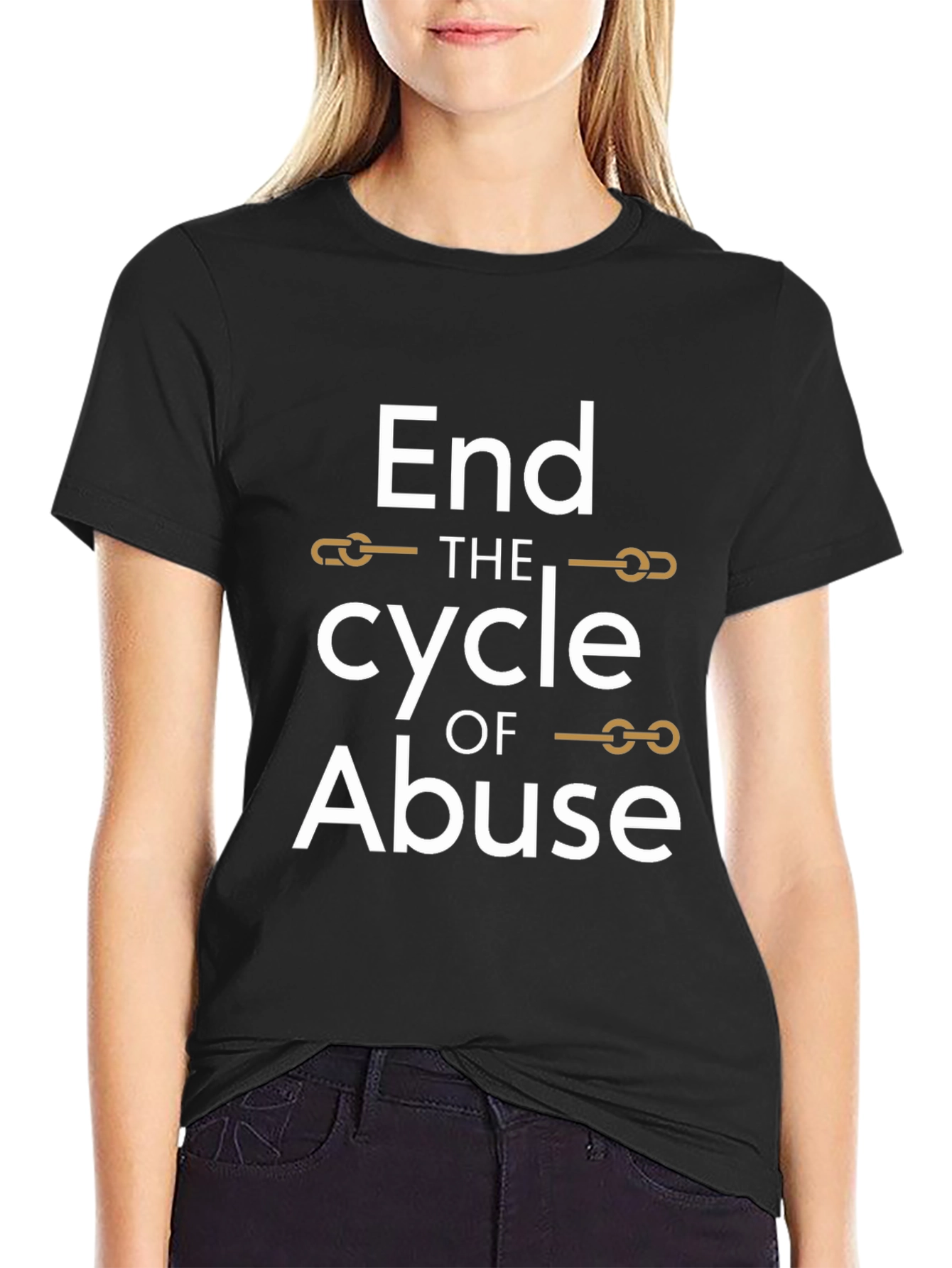 End the Cycle of Abuse Graphic Tee