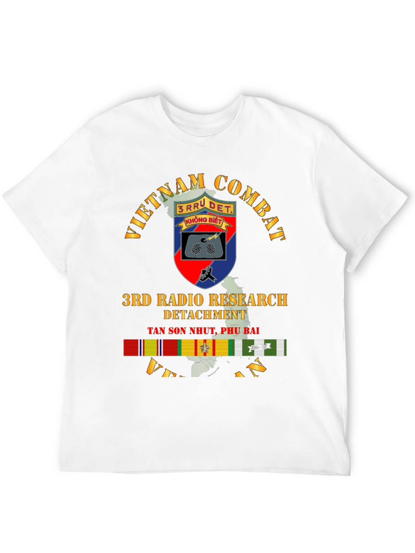 Vietnam Combat 3rd Radio Research Detachment T-Shirt