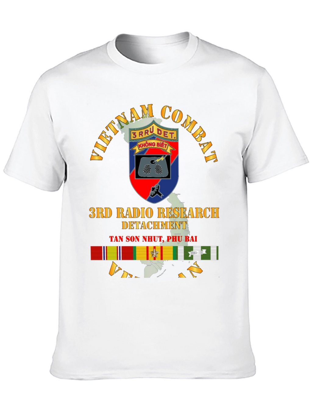 Vietnam Combat 3rd Radio Research Detachment T-Shirt