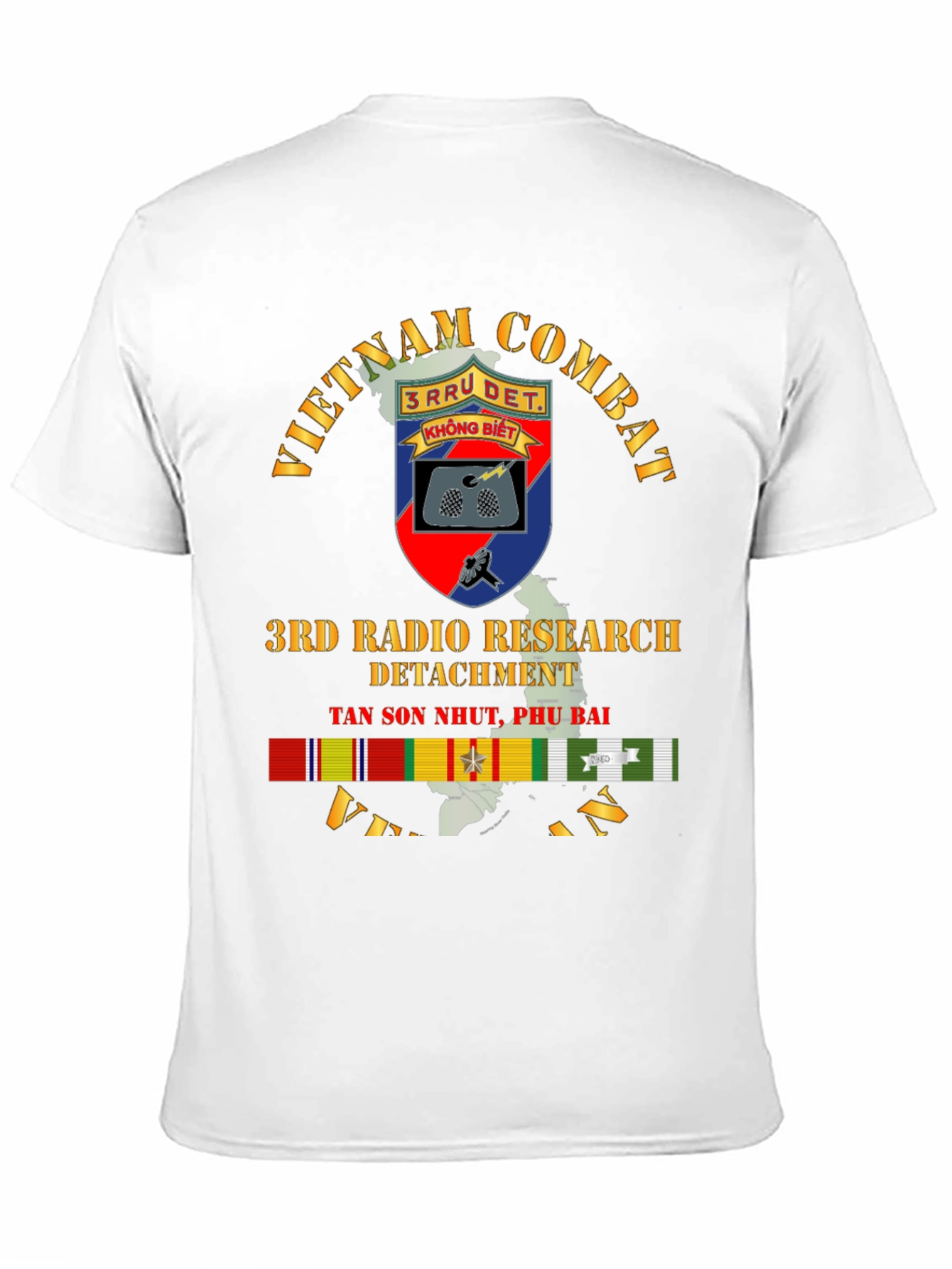 Vietnam Combat 3rd Radio Research Detachment T-Shirt
