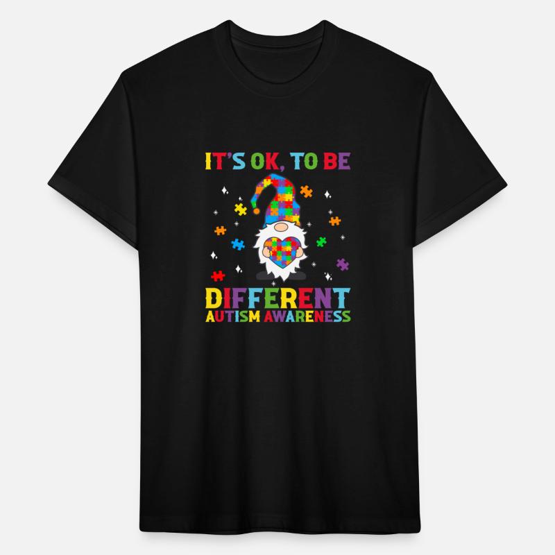 Its ok to be different - Gnome with Puzzle piece