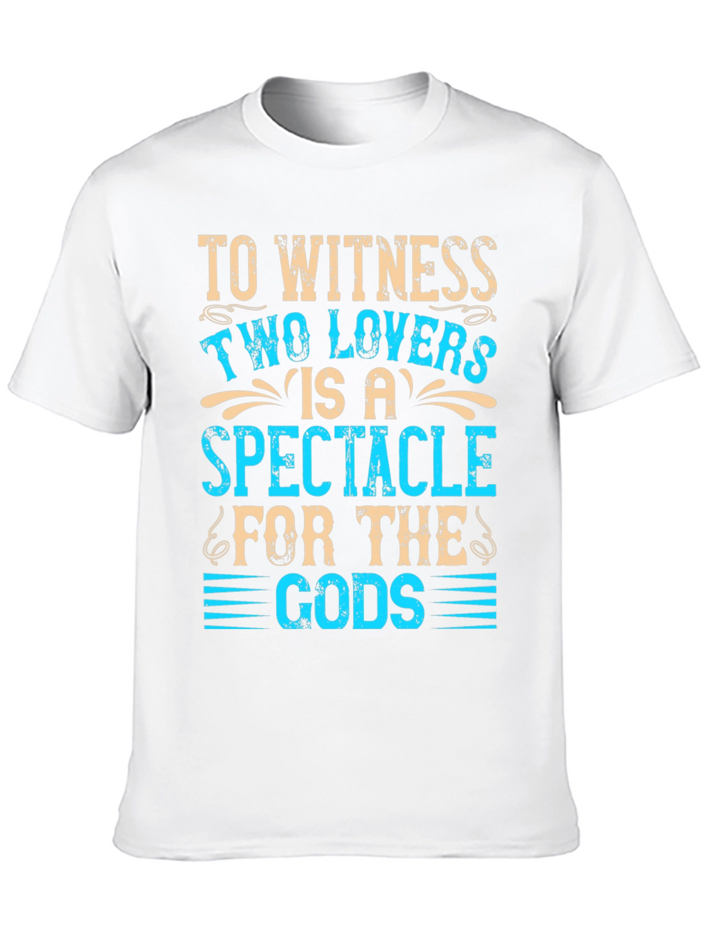 Two Lovers Spectacle Graphic T-Shirt