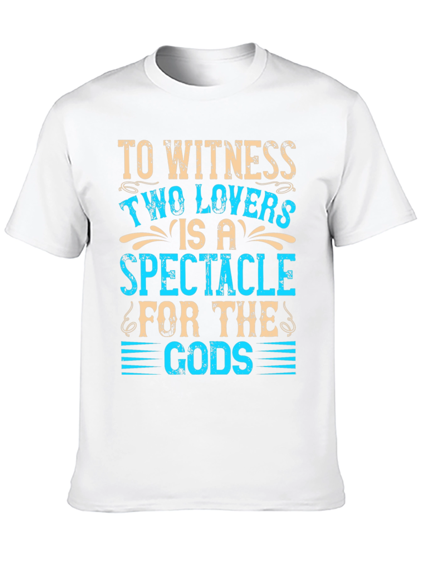 Two Lovers Spectacle Graphic T-Shirt