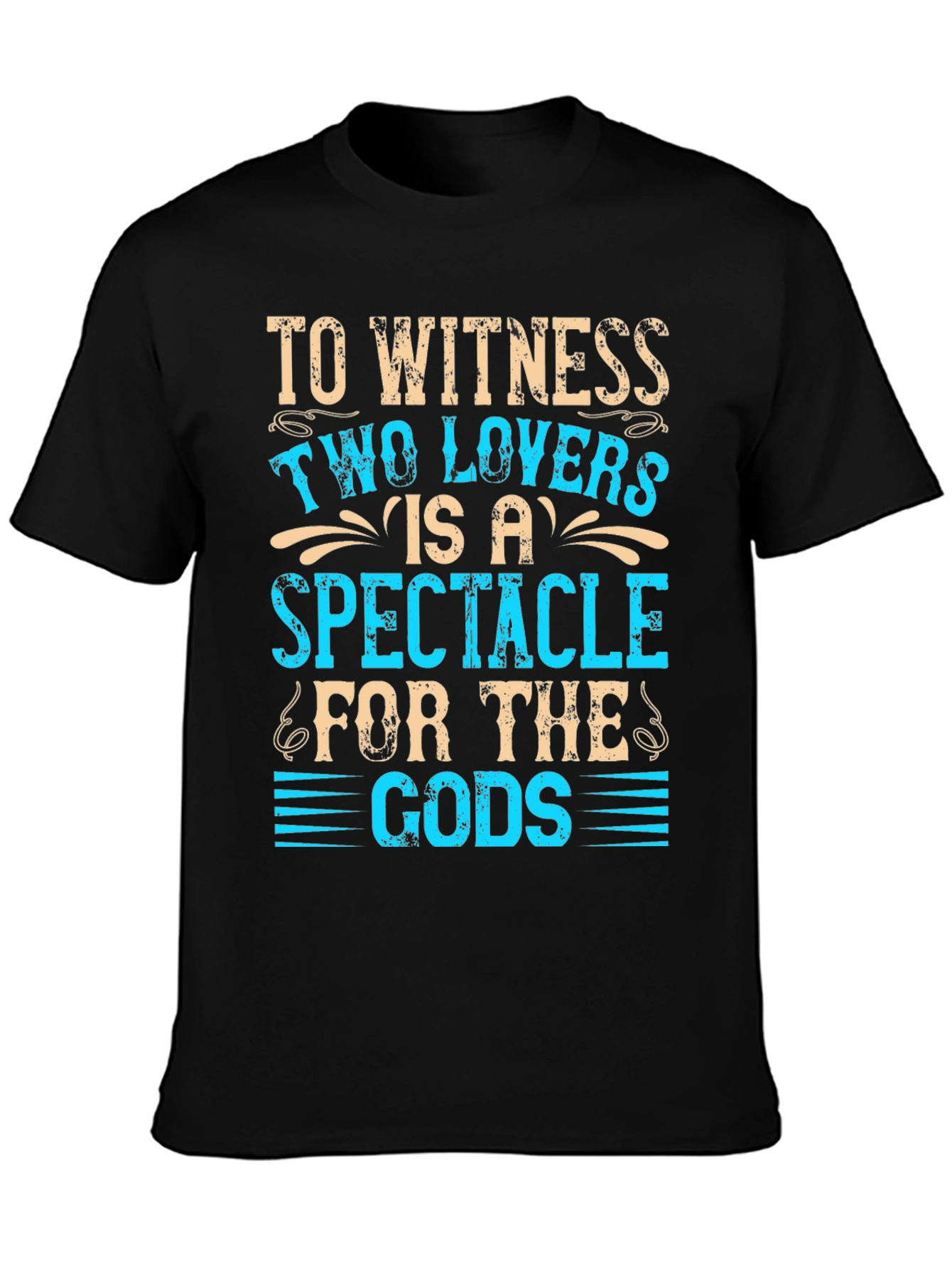 Two Lovers Spectacle Graphic T-Shirt