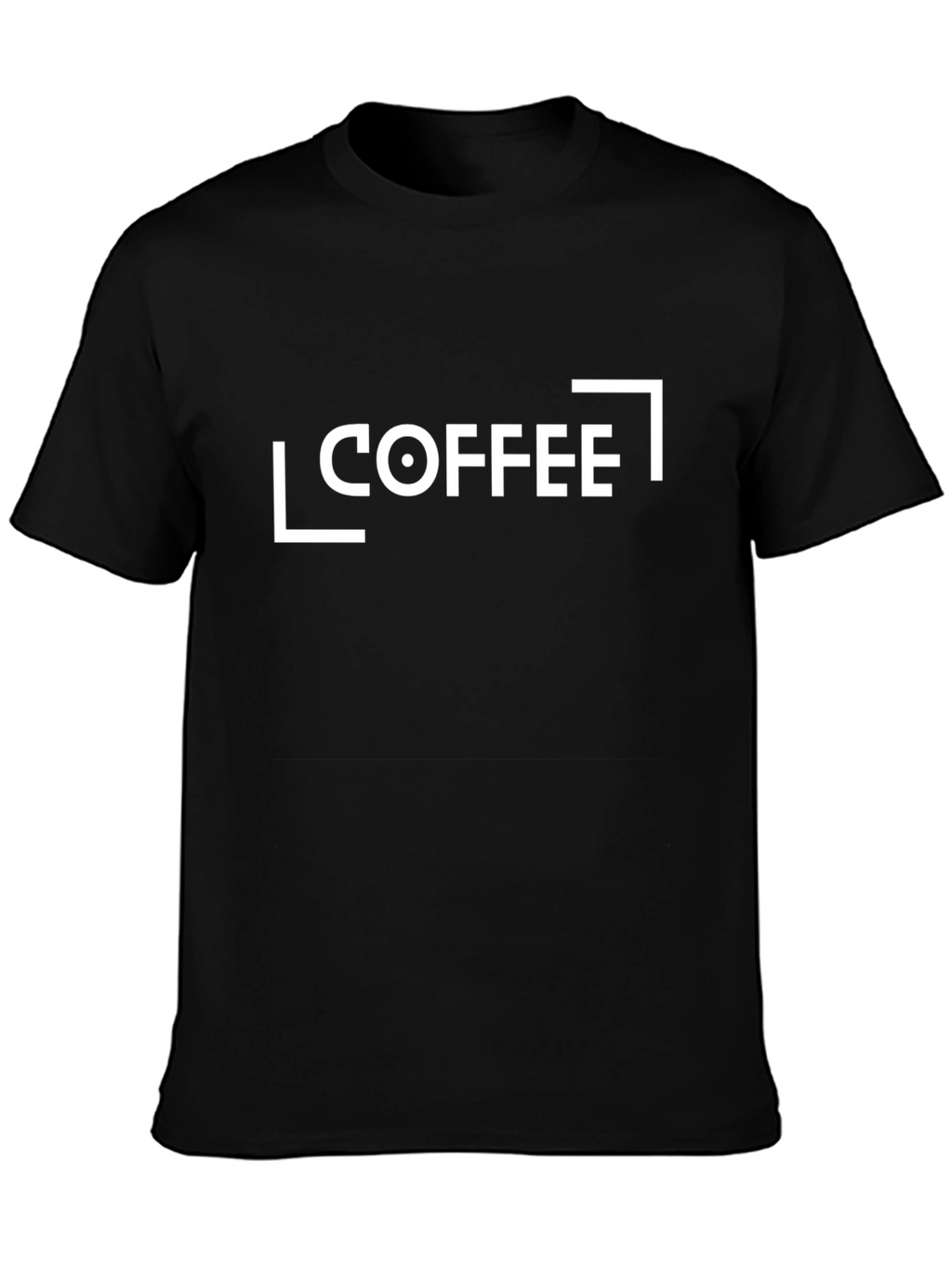 Coffee Graphic Tee - Black Cotton Comfort